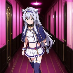 [白い物質] Sistine Fibel - AV Shoot (Akashic Record Of Bastard Magic Instructor) [AI Generated]