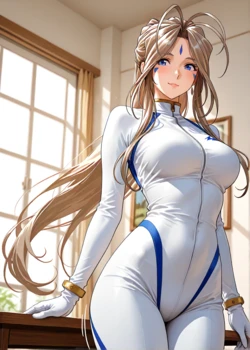 Belly Art - Belldandy 453P (Patreon) (AI Generated)