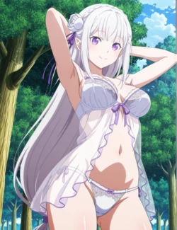 Ai Art_Dreamer Emilia | Re : Zero | Set #1 (Patreon) [AI Generated]