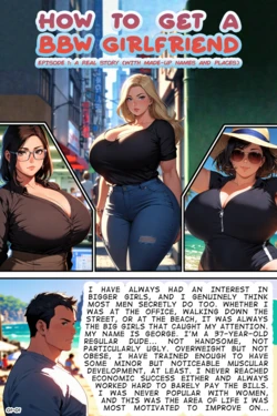 [DreamBigFantasy] How to get a BBW girlfriend pg. 1-49 [AI Generated]