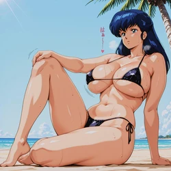 [RE YAMATEMAN] Swimsuit Kyoko [AI Generated]