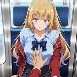 [RE YAMATEMAN] Kei Honami Suzune trains(B) [AI Generated]