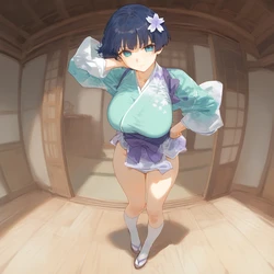 [Poplin] Yozakura (AI Generated)