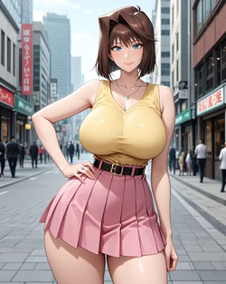 [Konoha Waifus] Tea Garnder TightTop [AI Generated]