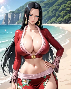 [Konoha Waifus] Boa Hancock Serpentine [AI Generated]