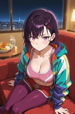 おなん - 三日月閑  Shizuka Mikazuki ｜from Zom 100 [AI Generated]