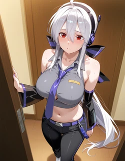 Purpleh31 - Yowane Haku default outfit 244p (Patreon) (AI Generated)