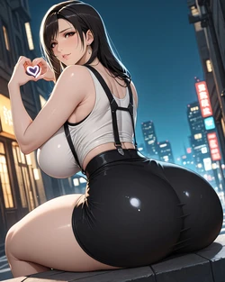 [Konoha Waifus] Tifa Lockhart [AI Generated]