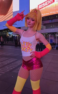 Celebi cosplay - Chica