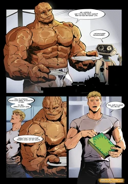 [BosoRomantics] Thing x Human Torch