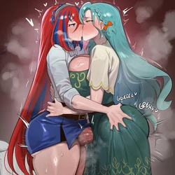 [Lulu/Luluchann] [Req] Alear x Chloe (Patreon) [AI Generated]