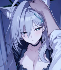 [CHORO0] Shiroko Terror x Sensei [AI Generated]