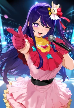 [Himeno] Ai Hoshino: The Blacked Idol (Nor & QoS ver) [Ai-Generated]