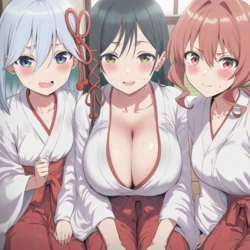 tonkotsu_soup 甘神三姉妹 (Patreon) [AI Generated]