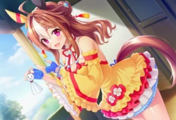 小林历奇：训练员身上的阴气太重了，我来给你清除一下吧！(Uma Musume) 【AI Generated】