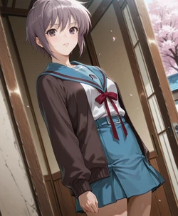 Lanmon AI - Nagato Yuki (186p) (Patreon) [AI Generated]