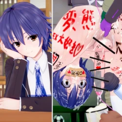 [手冲小助手] Blackmail Cases -五河士道- (Full Story+Uncensored)