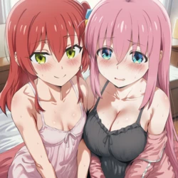 tonkotsu_soup 後藤ひとり&喜多郁代 (Patreon) [AI Generated]