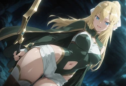 [Amakawa is reflecting.] [Backstabbed in a Backwater Dungeon]  Sasha ~Noble Elf Falls into Meat Slavery Through Tentacle Training~ 295p [AI Generated]