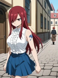 Erza-Happy Swap (Ai Generated)
