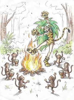 Sketches of Girls and Women from Videogames [AI Generated]