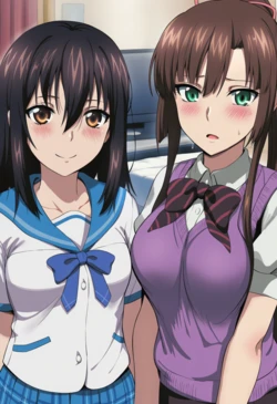 tonkotsu_soup 姫柊雪菜&煌坂紗矢華 (Patreon) [AI Generated]