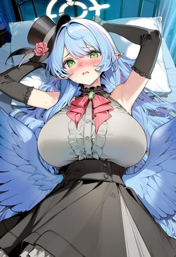 [黑白/Kohaku_99999_] 【Standard】Captain Mine continues her idol activities after school [AI Generated]