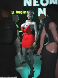 [JackGB] Lady in Red (Mass Effect)