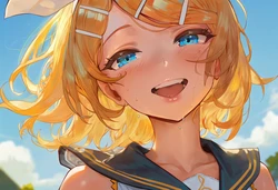 [MOKIIIMOKIII] Kagamine Rin x Kagamine Len [AI Generated]
