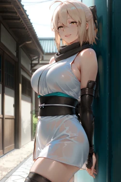 auto-popcone@AI - 🥚 沖田総司 32枚 / Okita Souji 32images (Patreon) [AI Generated]