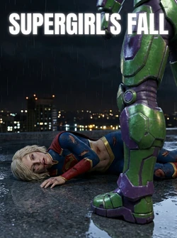 Supergirl's fall [AI generated]