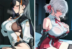 [黑白/Kohaku_99999_] 【Premium】Qiongjiu & Sabrina [AI Generated]