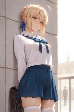 auto-popcone@AI - 🥚 制服セイヴァー３５枚 / Sabre uniform 35images (Patreon) [AI Generated]