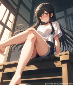 WhiteMoon 青柳椿 Aoyagi Tsubaki - D4DJ (82P) (Patreon) [AI Generated]