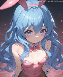 WhiteMoon 氷芽川四糸乃(バニーガール) Himekawa Yoshino(Bunny girl) - デート・ア・ライブ DATE A LIVE (92P) (Patreon) [AI Generated]