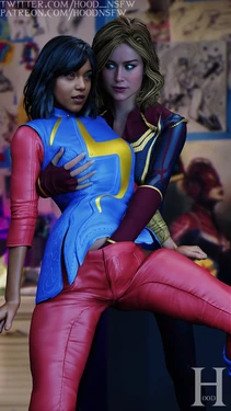 [Hood] Carol x Kamala (Marvel)