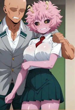 Mina Ashido (hjam) (Ai generated)