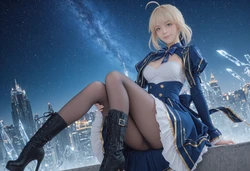 DyDy_cos - Saber Cosplay [AI Generated]