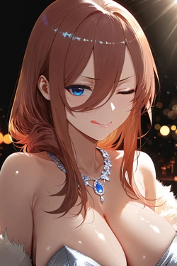 Adapromina Ai Miku Nakano (中野 三玖) - The Quintessential Quintuplets (Gotoubun no Hanayome) (五等分の花嫁) (Patreon) [AI Generated]