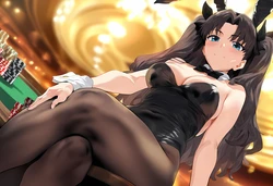 [Himeno] Snowbunny Tohsaka (Nor & QoS ver) [Ai-Generated]