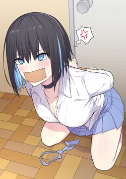 [ナツザメ] 縛られちゃうクール女子 氷ちゃん