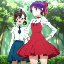 [mmmsssddd] Nekomusume×InuyamaMana (GeGeGe no Kitaro) [AI Generated]