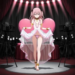 [白い物質] Sajuna Inui - AV Broastcast Show (Sono Bisque Doll wa Koi o Suru) [Ai Generated]