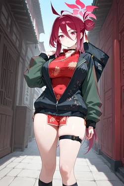 Ankake Nameko (餡掛けなめこ) -  鹿山レイジョ Kayama Reijo (ブルーアーカイブ / BlueArchive / ウツロイド) / 140枚 (Patreon) [AI Generated]