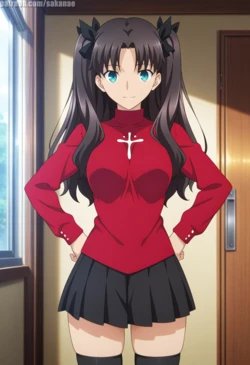 [Sakanae] Tohsaka Rin / Fate [AI Generated]
