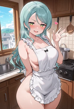 [Nankoai] Sayo Hikawa- 氷川 紗夜 -req-naked.apron- (Patreon) [AI Generated]