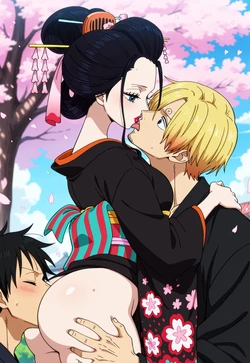Sakurea Blossom - Geisha Nico Robin's Irrefutable Request [AI Generated]