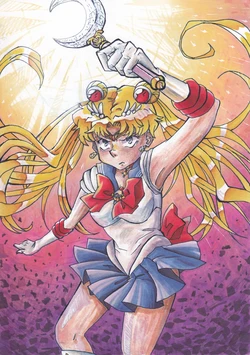 sailor moon art compilation
