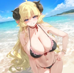 [Oppai-love] Watame Tsunomaki [AI Generated]