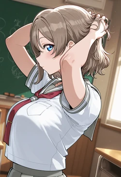 [AI-Generated] (Patreon) [NankoAI] You Watanabe - 渡辺曜 Encounter (487p)